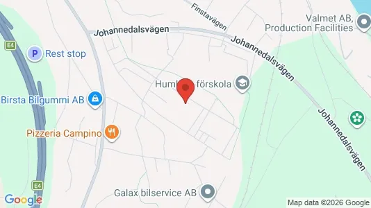 Apartments for rent i Sundsvall - kort over placeringen