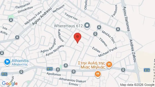 Apartments for rent i Nicosia Lefkosia - kort over placeringen