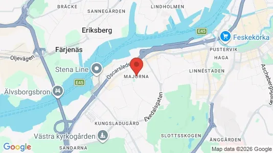 Rooms for rent in Majorna-Linné - Photo from Google Street View