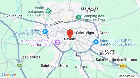 Houses for rent in Bayeux - Photo from Google Street View