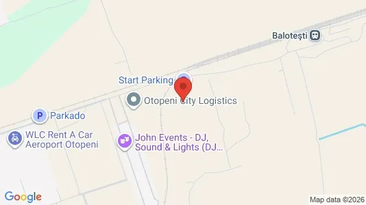 Apartments for rent i Otopeni - kort over placeringen