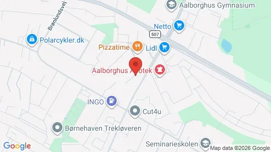 Apartments for rent in Aalborg SØ - Photo from Google Street View