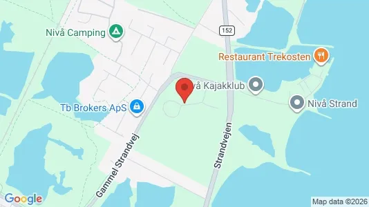 Apartments for rent i Nivå - kort over placeringen