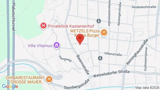 Apartments for rent i Graz - kort over placeringen