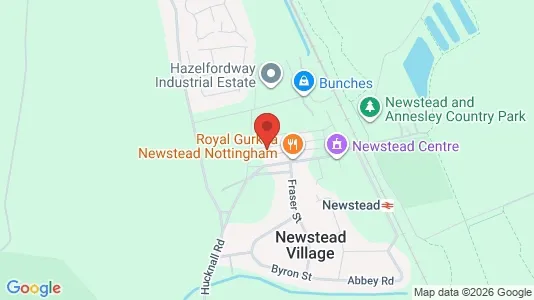 Apartments for rent i Nottingham - Nottinghamshire - kort over placeringen
