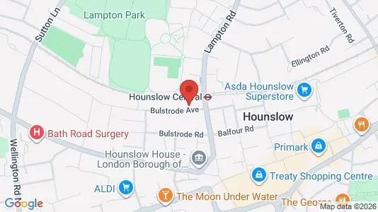 Apartments for rent i Hounslow - Middlesex - kort over placeringen