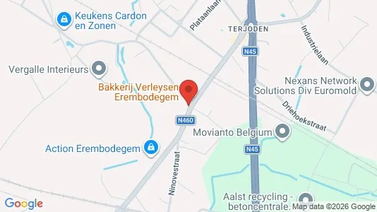 Apartments for rent i Aalst - kort over placeringen