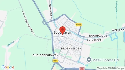 Apartments for rent i Bodegraven-Reeuwijk - kort over placeringen