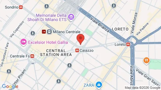 Apartments for rent i Milano Zona 2 - Stazione Centrale, Gorla, Turro, Greco, Crescenzago - kort over placeringen