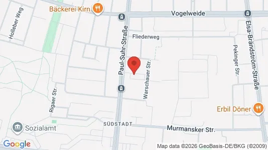Apartments for rent i Halle (Saale) - kort over placeringen