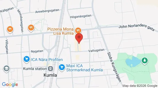Apartments for rent i Kumla - kort over placeringen
