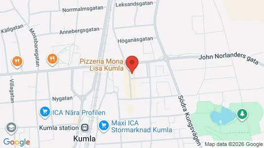 Apartments for rent i Kumla - kort over placeringen