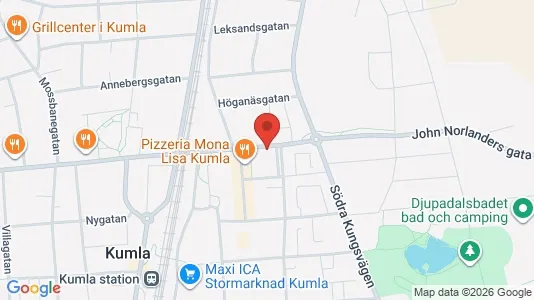 Apartments for rent i Kumla - kort over placeringen
