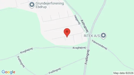 Apartments for rent i Kolind - kort over placeringen