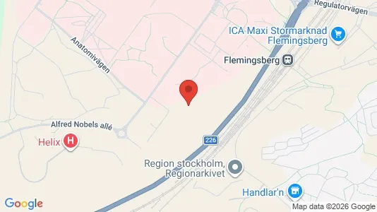 Apartments for rent i Huddinge - kort over placeringen