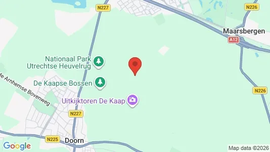 Houses for rent i Utrechtse Heuvelrug - kort over placeringen