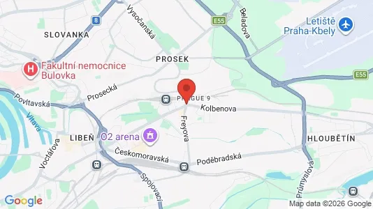 Apartments for rent in Praha 9 - Photo from Google Street View