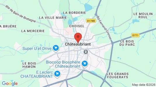 Houses for rent in Châteaubriant-Ancenis - Photo from Google Street View