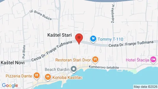 Apartments for rent in Kaštela - Photo from Google Street View