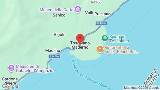 Apartments for rent in Toscolano-Maderno - Photo from Google Street View