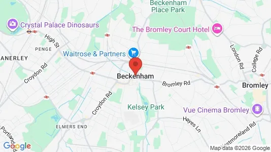 Houses for rent in Beckenham - Kent - Photo from Google Street View