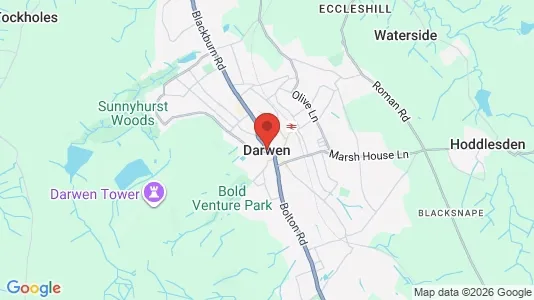 Houses for rent in Darwen - Lancashire - Photo from Google Street View