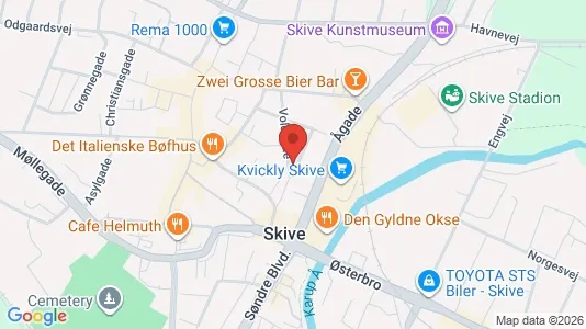 Apartments for rent in Skive - Photo from Google Street View