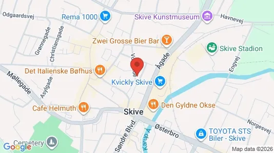 Apartments for rent in Skive - Photo from Google Street View