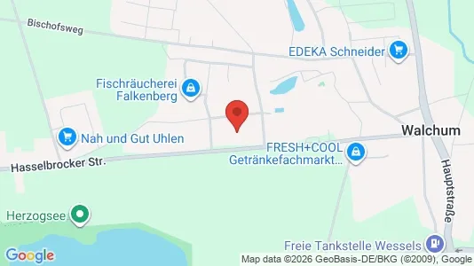 Apartments for rent i Emsland - kort over placeringen
