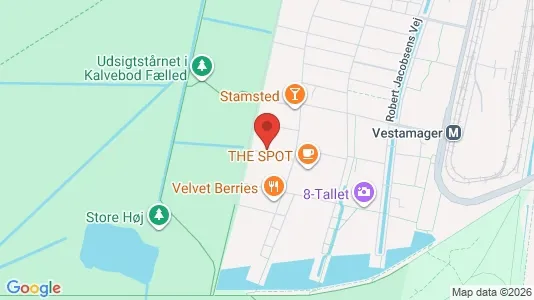 Apartments for rent i Copenhagen S - kort over placeringen