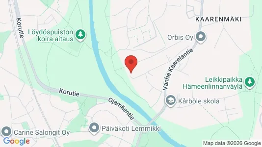 Apartments for rent i Vantaa - kort over placeringen