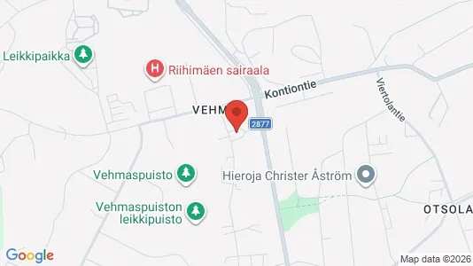 Apartments for rent i Riihimäki - kort over placeringen