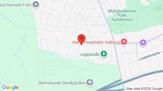 Apartments for rent i Aalborg SV - kort over placeringen