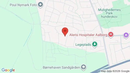Apartments for rent i Aalborg SV - kort over placeringen