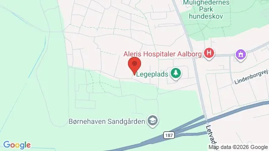 Apartments for rent i Aalborg SV - kort over placeringen