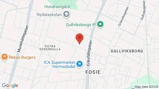Apartments for rent i Fosie - kort over placeringen