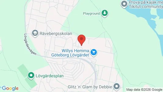 Apartments for rent i Angered - kort over placeringen