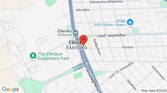 Apartments for rent i Elliniko-Argyroupoli - kort over placeringen