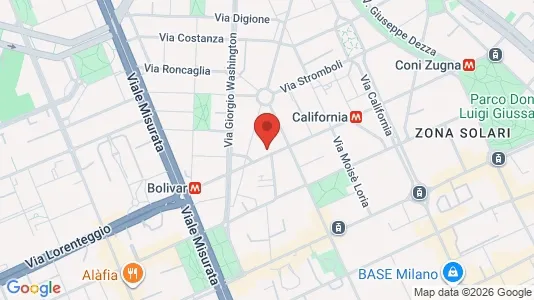 Apartments for rent i Milano Zona 6 - Barona, Lorenteggio - kort over placeringen