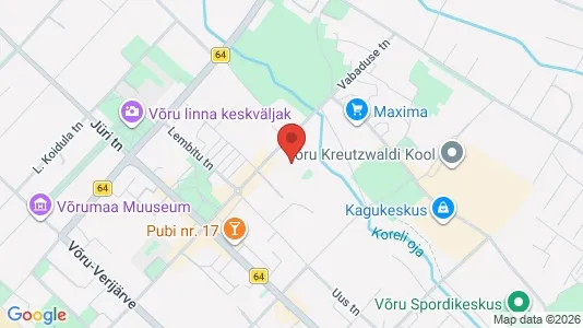 Apartments for rent in Võru - Photo from Google Street View