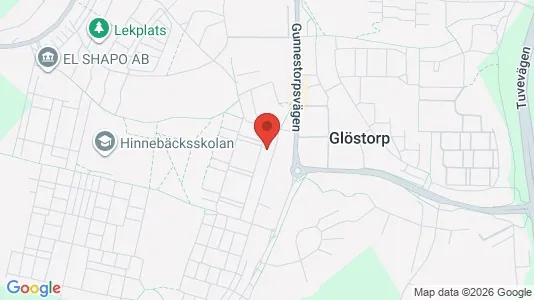 Apartments for rent i Lundby - kort over placeringen