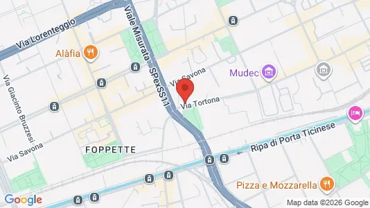 Rooms for rent i Milano Zona 6 - Barona, Lorenteggio - kort over placeringen