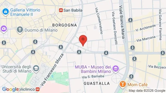Rooms for rent i Milano Zona 1 - Centro storico - kort over placeringen