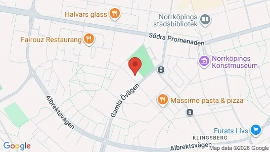 Apartments for rent i Norrköping - kort over placeringen