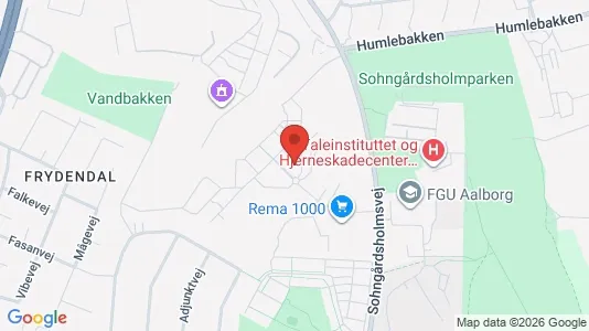 Apartments for rent i Aalborg Center - kort over placeringen
