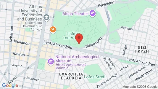 Apartments for rent i Athens Ampelokipoi - kort over placeringen