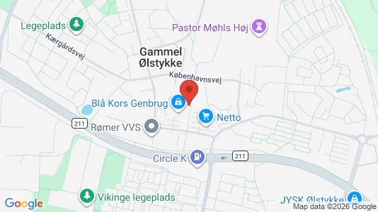 Apartments for rent i Ølstykke - kort over placeringen