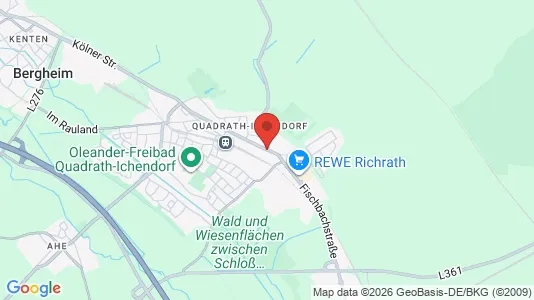 Apartments for rent i Rhein-Erft-Kreis - kort over placeringen