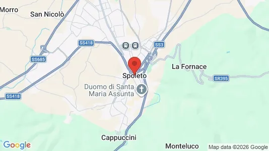 Apartments for rent in Spoleto - Photo from Google Street View