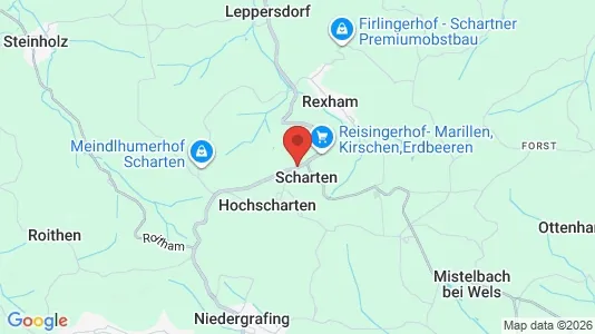 Apartments for rent i Scharten - kort over placeringen